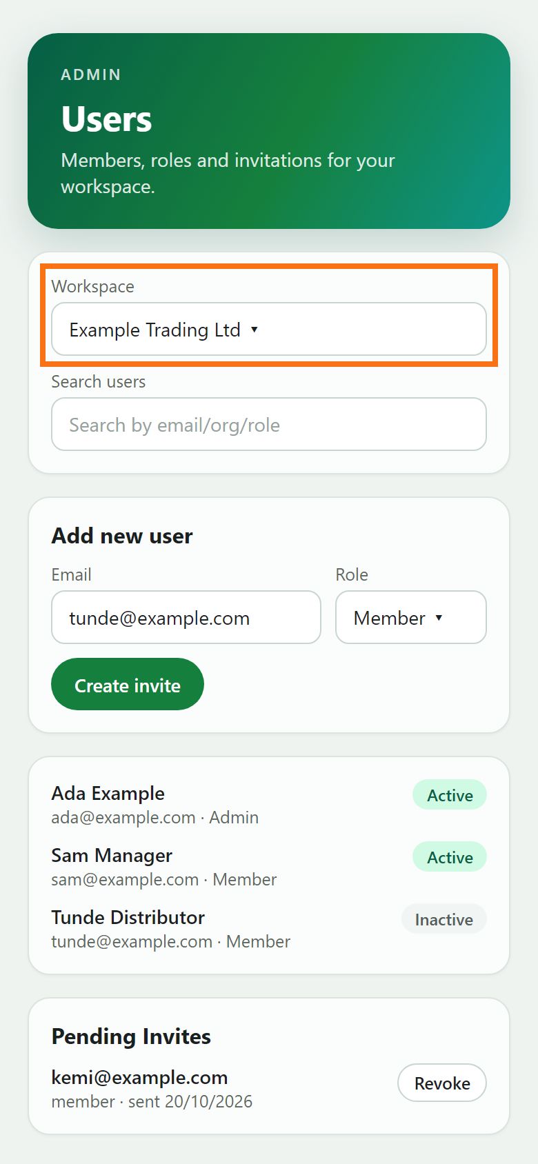 Step 1: Open Users