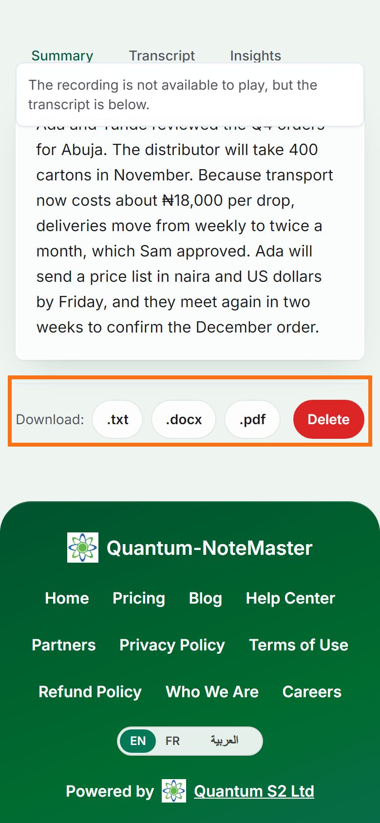 Step 3: Or attach a file